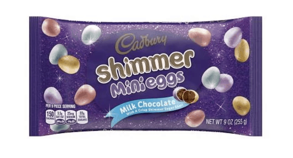 Cadbury shimmer mini eggs