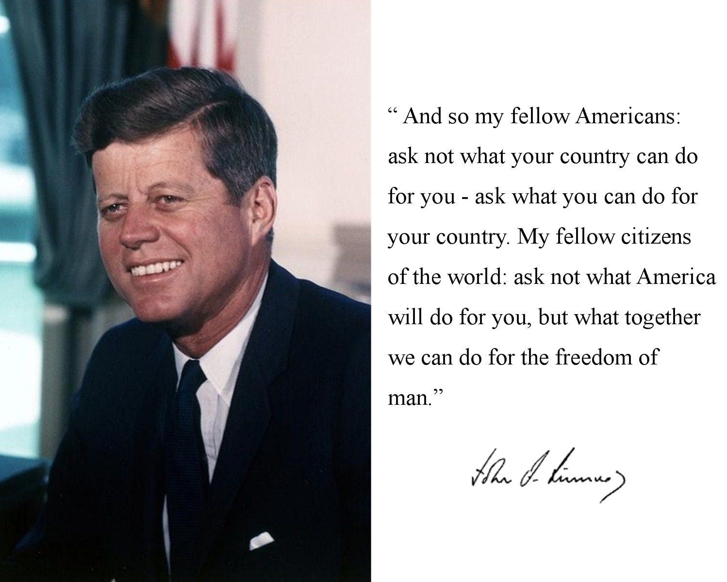 Presidents Day memes JFK quote