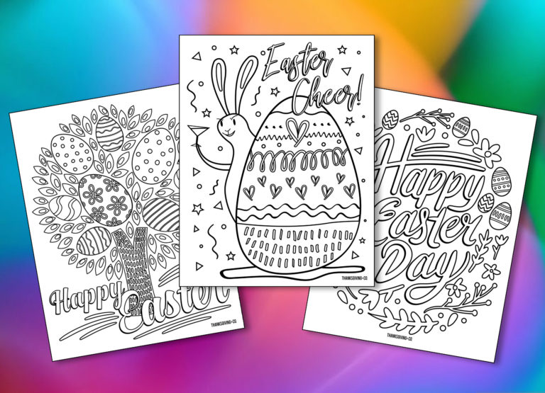 Easter Adult Coloring Main