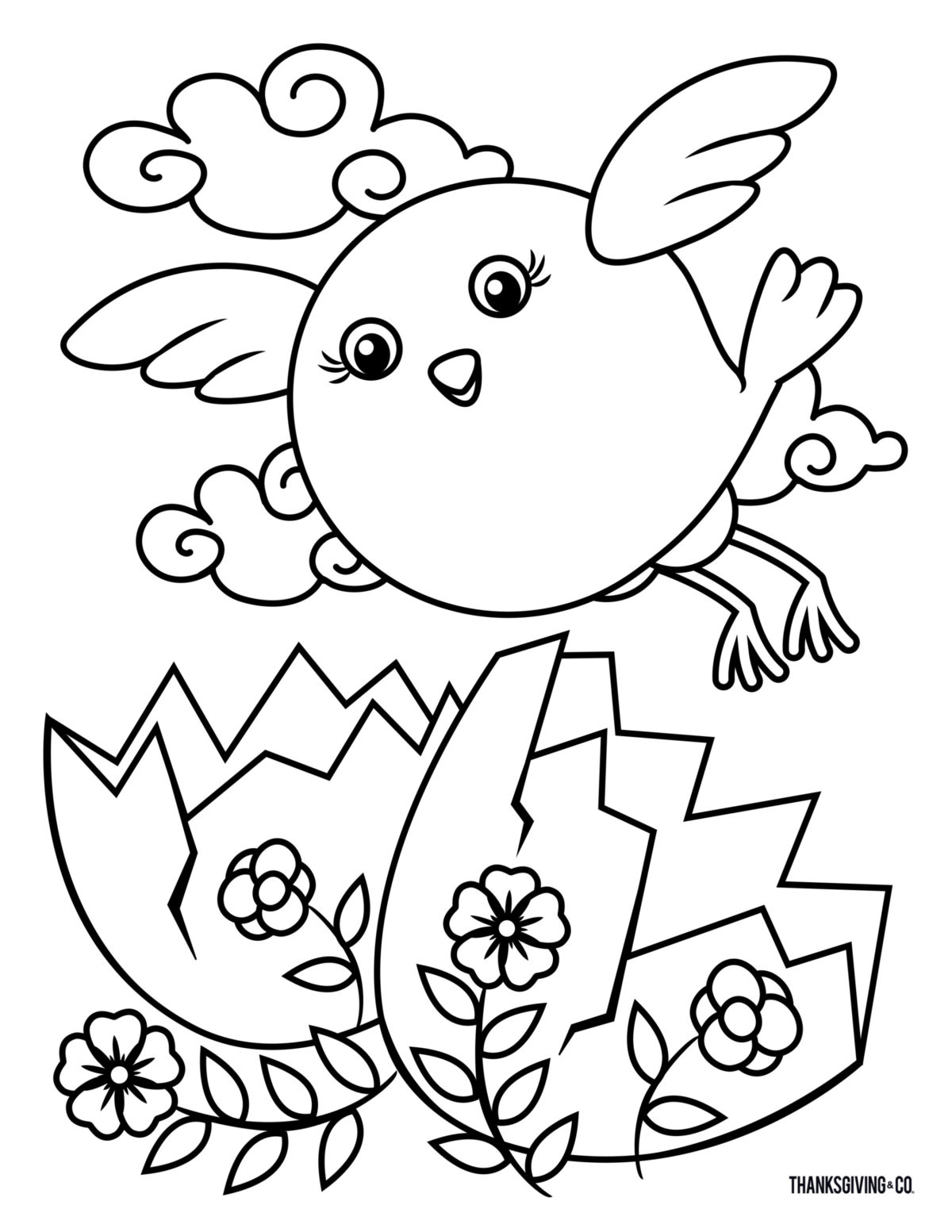 8 Free Printable Easter Coloring Pages Your Kids Will Love