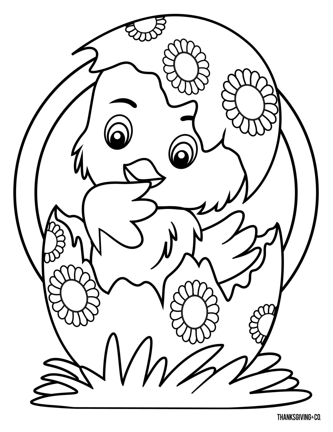 8 free printable Easter coloring pages your kids will love