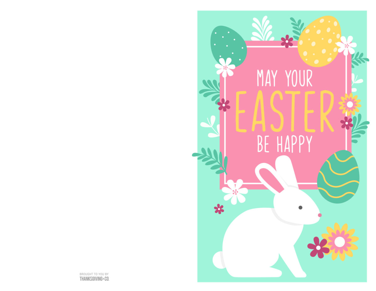 Printable Easter Cards 1