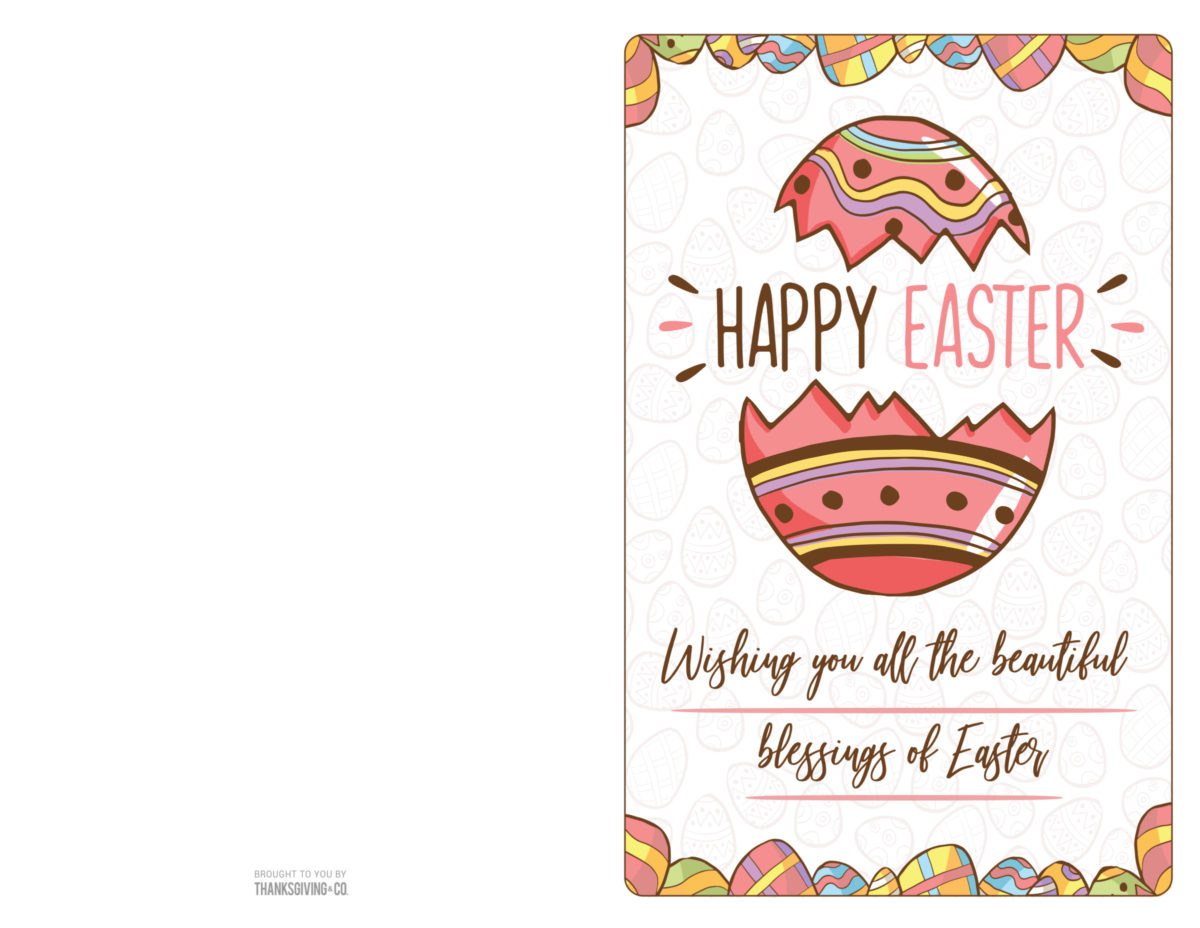 Printable Easter Cards 2