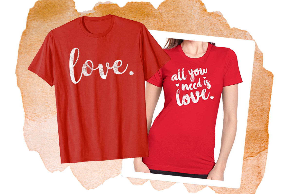Love mother-daughter shirts