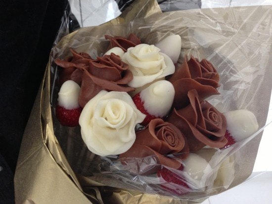 chocolate roses bouquet