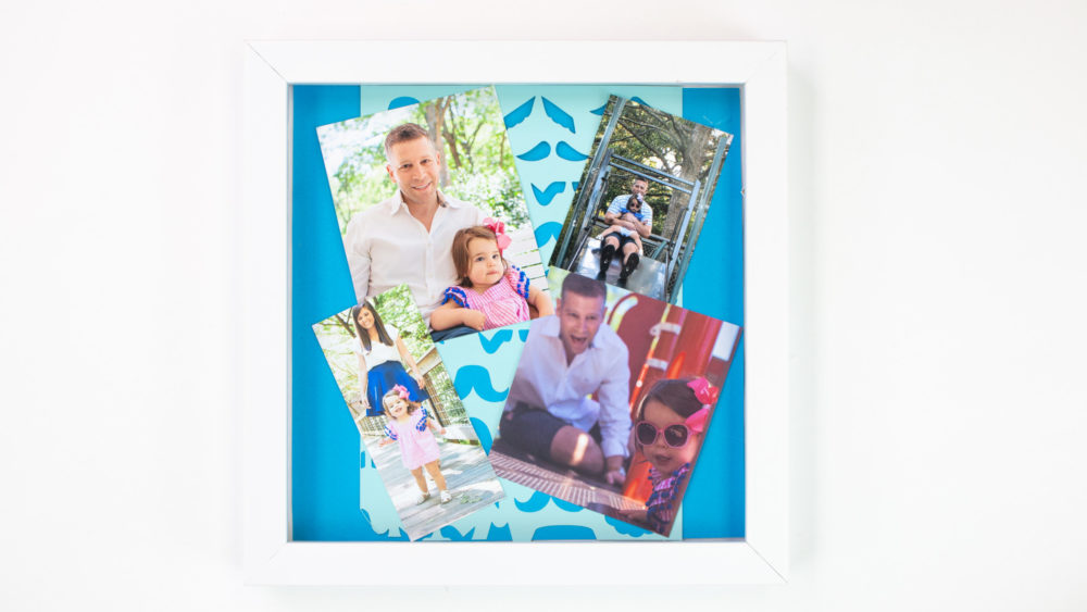 Father's Day Shadow Box photos