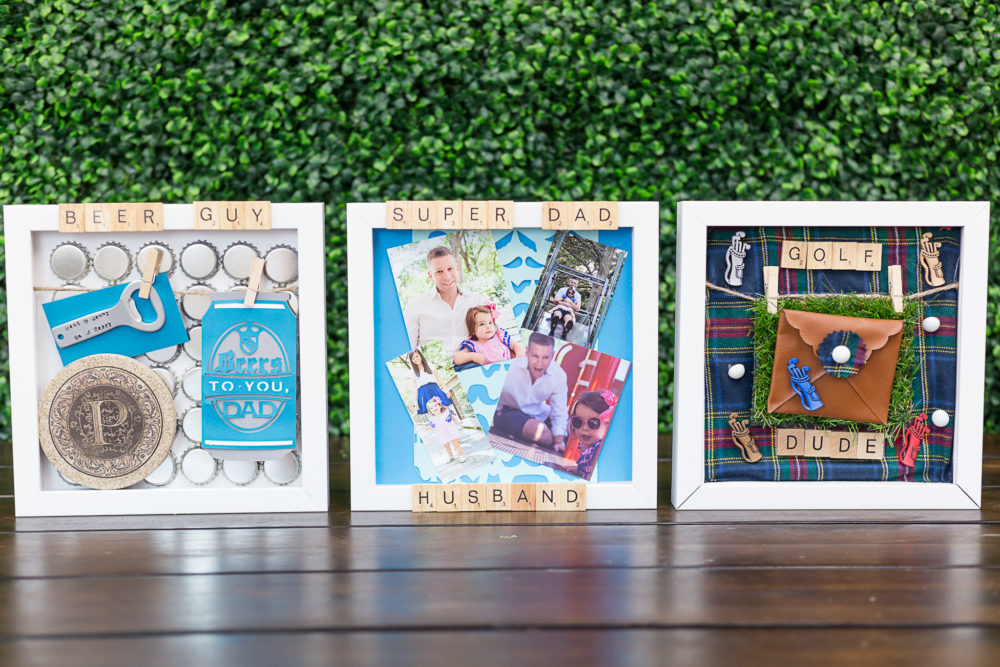 father's day shadow boxes