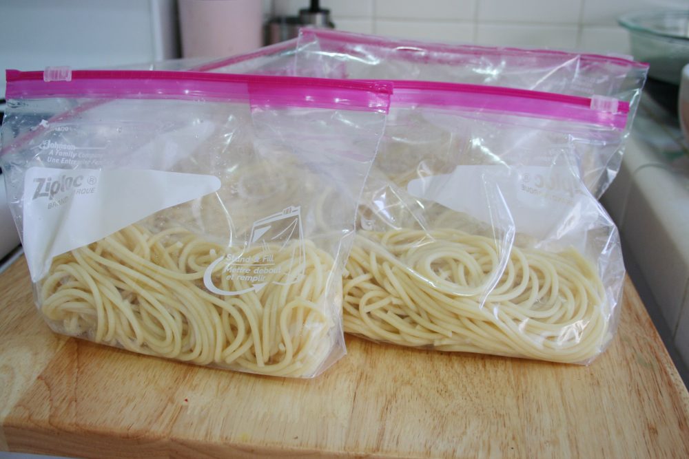 pasta in bags
