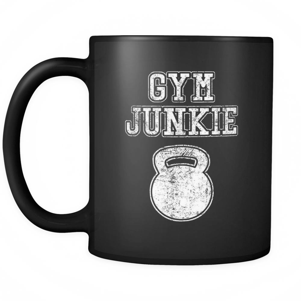 gym junkie mug
