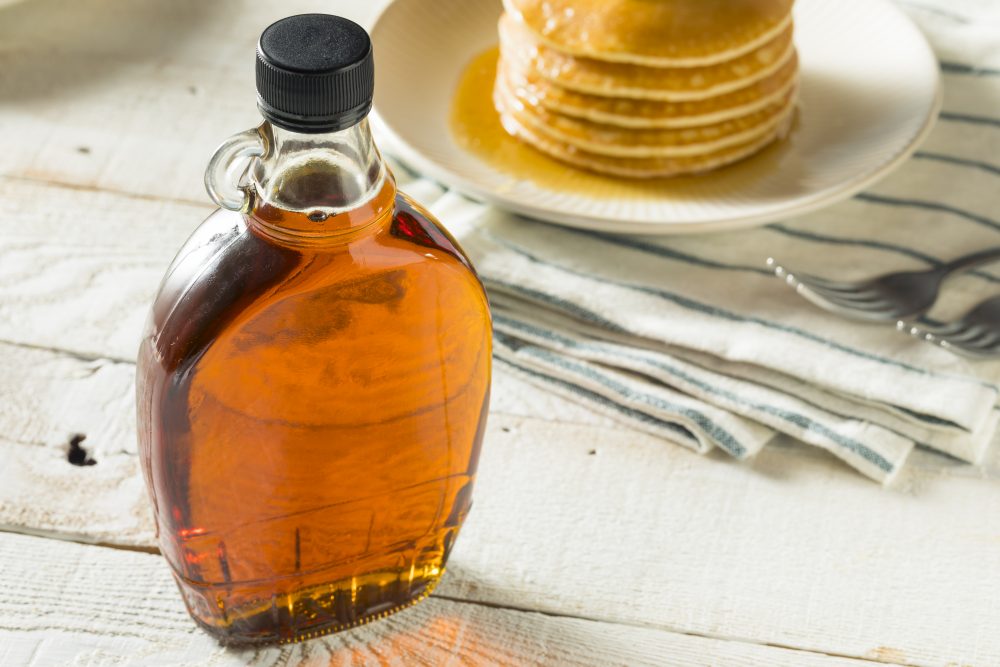 naturally sweet maple syrup
