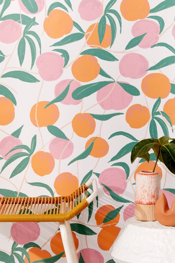peach wallpaper