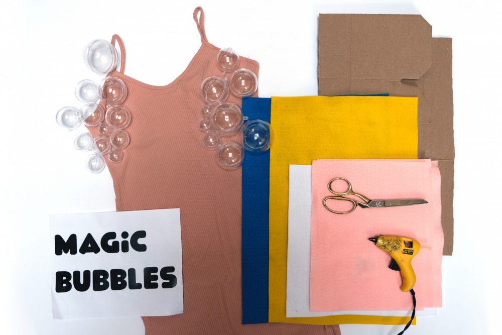 magic bubbles costume materials