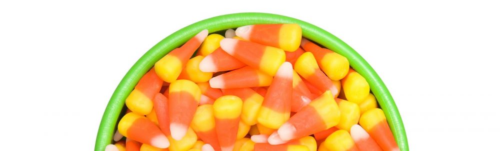 Candy Corn in Bowl
