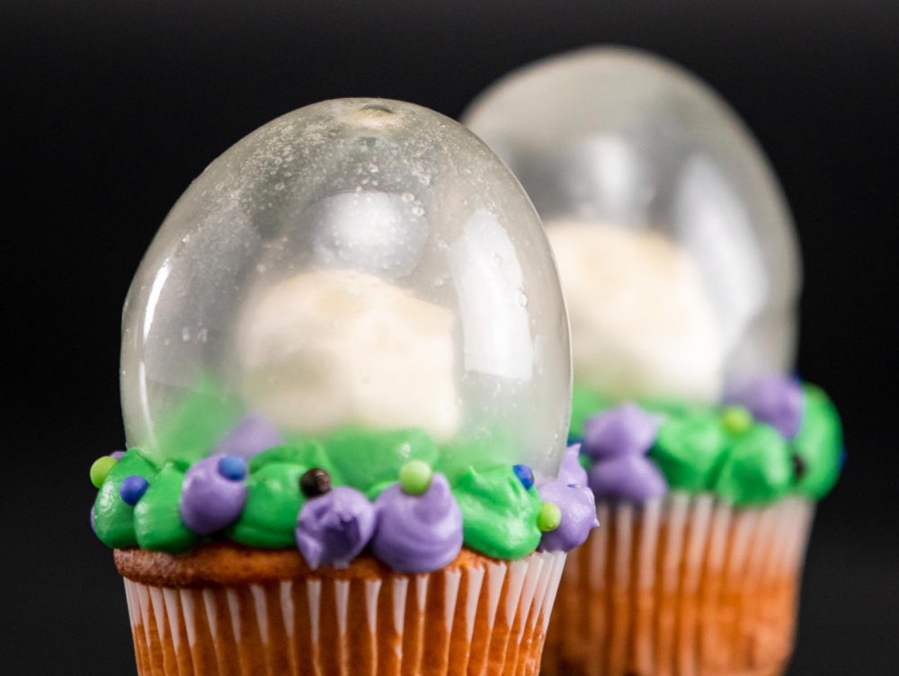 crystal ball cupcakes