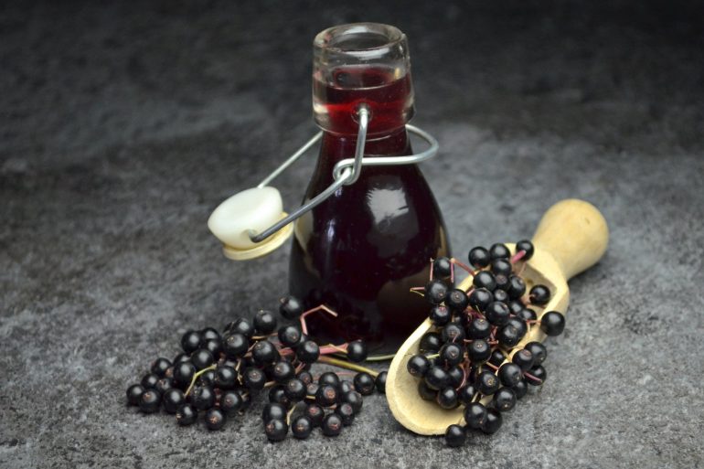 elder berry immunity-boosting tonic