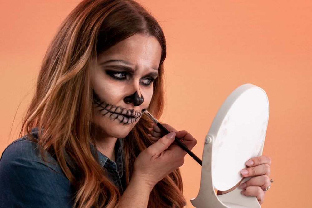 skull makeup tutorial allison
